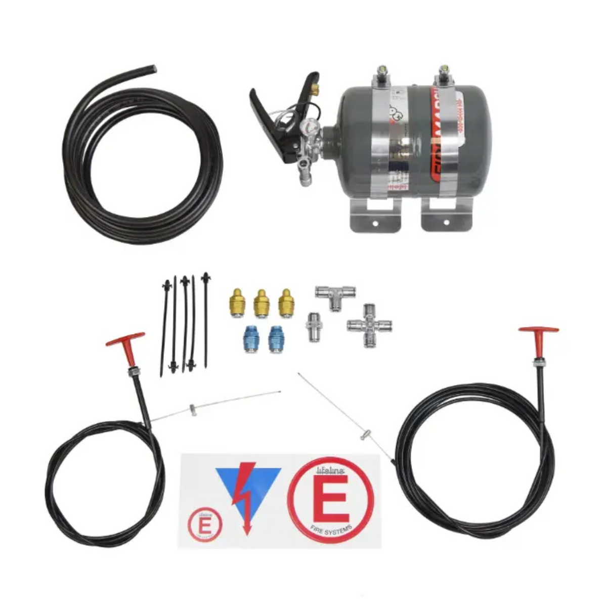 Lifeline Zero 360 FIA Fire Extinguisher System - 2.25kg Mechanical