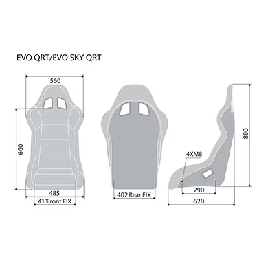Sparco Evo QRT X Fiberglass Racing