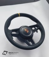 Genuine Porsche 991.2 Steering Wheel Full Set in Yellow