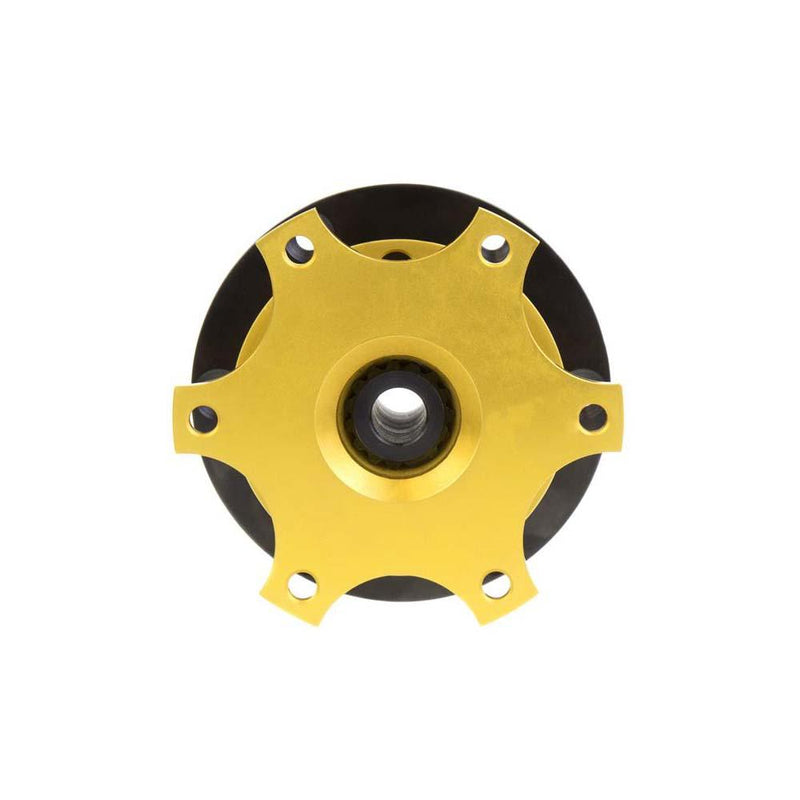 Lifeline FIA Steering Wheel Quick Release - 6-Point Gold, Bolt On