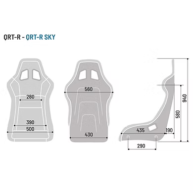 Sparco QRT Performance Comp Racing Seat