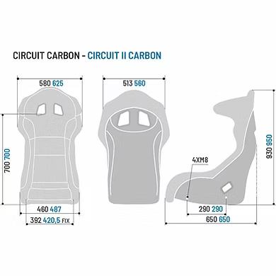 Sparco Circuit II Carbon Racing Seat
