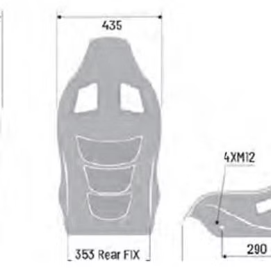 Sparco Ultra Fiberglass Racing Seat