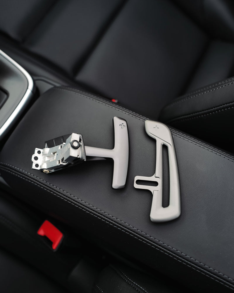 Porsche - GT3 RS Weissach Package Style Aluminum Paddles For JQ Werks Madtrace® Clubsport Magnetic Paddle Shifters