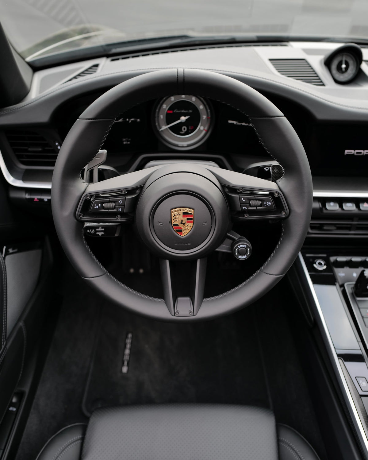 Porsche - GT3 RS Weissach Package Style Aluminum Paddles For JQ Werks Madtrace® Clubsport Magnetic Paddle Shifters