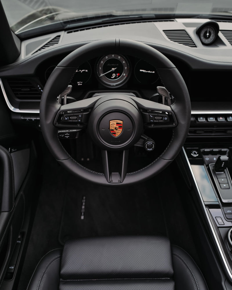 Porsche - GT3 RS Weissach Package Style Aluminum Paddles For JQ Werks Madtrace® Clubsport Magnetic Paddle Shifters