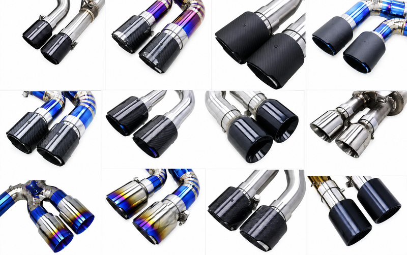 Titanium F1 Valved Catback Exhaust for Porsche Boxster Cayman 981