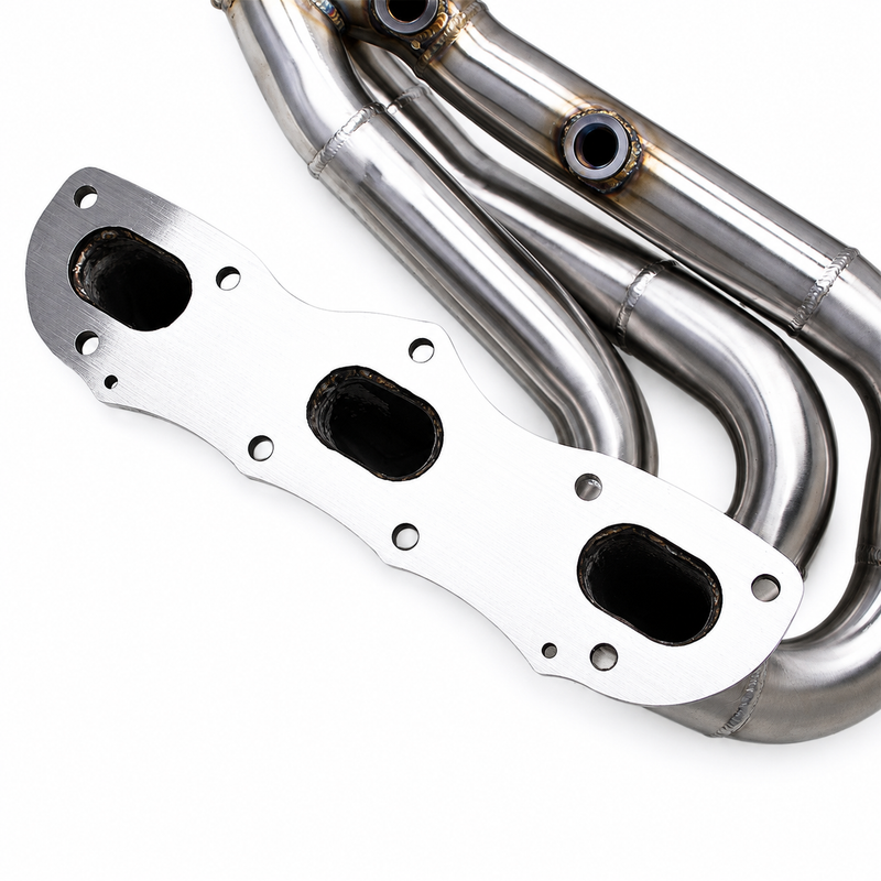 Stainless Steel Long Tube Headers for Porsche 981 Cayman Boxster