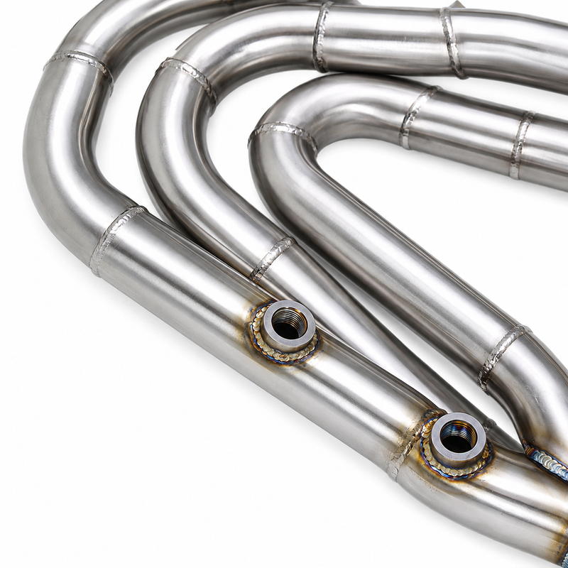 Stainless Steel Long Tube Headers for Porsche 981 Cayman Boxster
