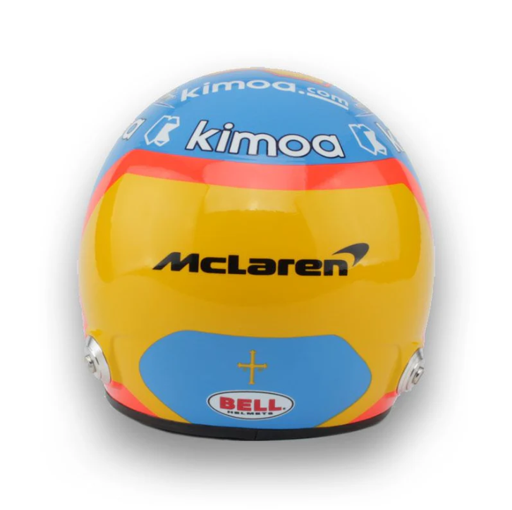 Bell Fernando Alsono 2019 Indy Mini Helmet