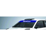 Sparco Front Windshield Visor Decal - Blue