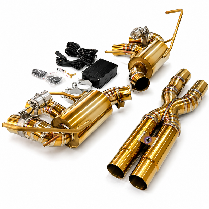 Titanium X Pipe F1 Exhaust for Ferrari California 4.3L V8