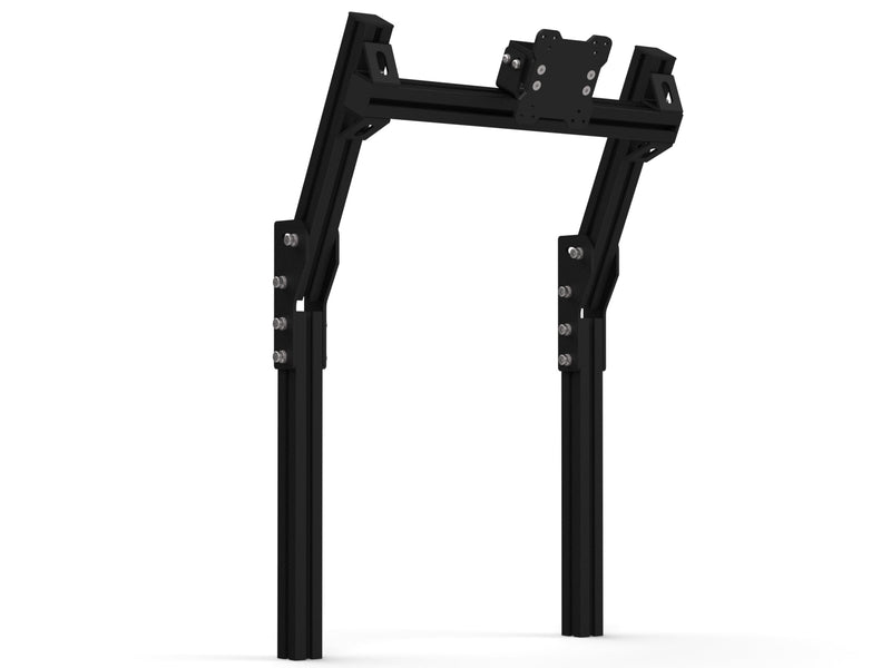 Sim Motion Dual Quad Monitor Aluminum Single Mount